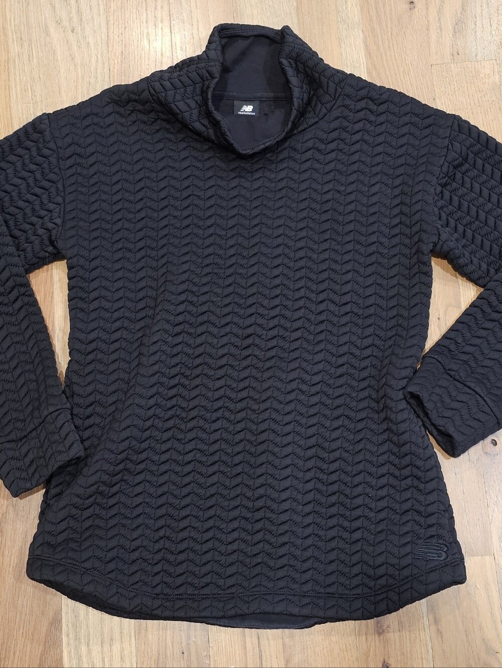 New Balance quilted Mockneck, Medium